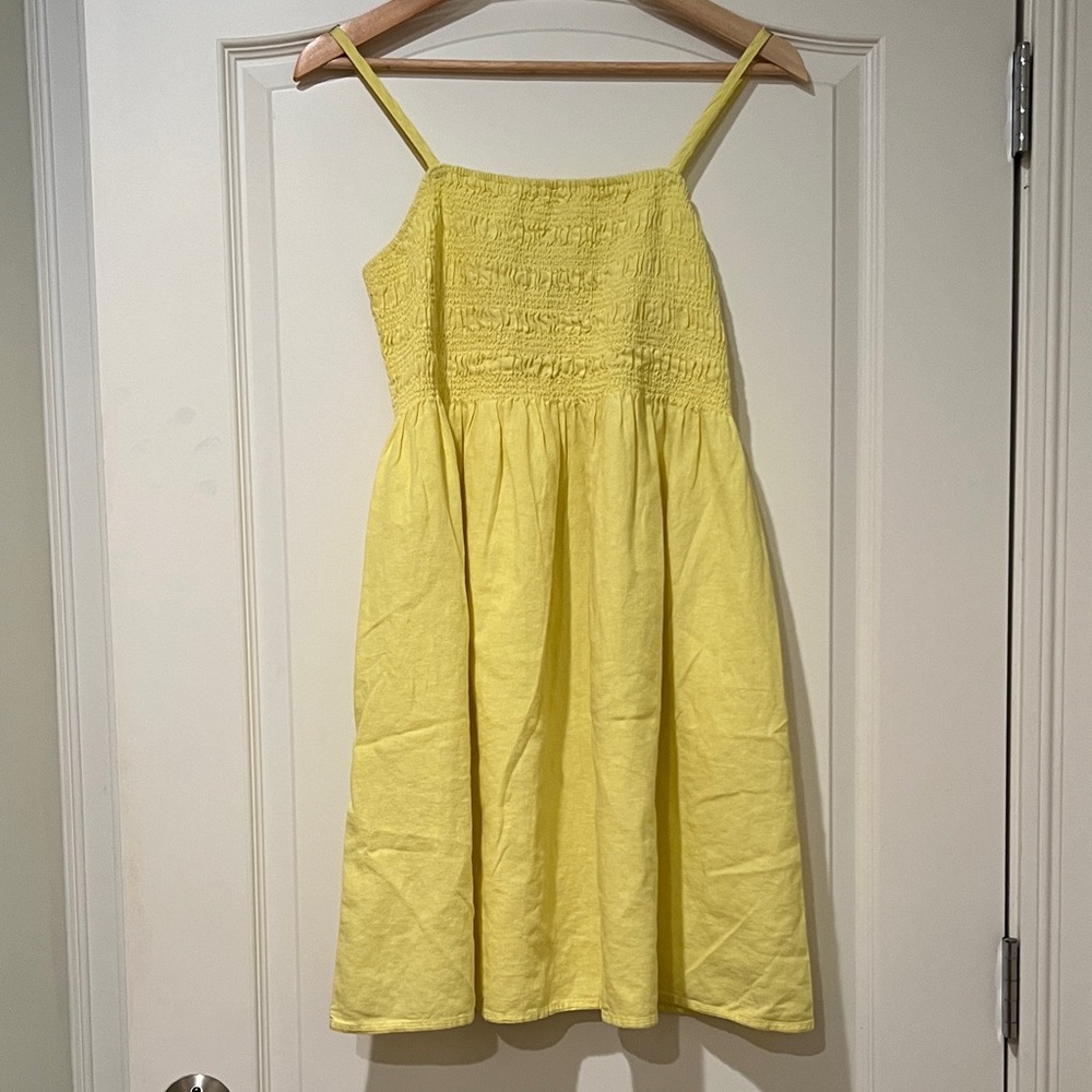 Universal Thread Bright Yellow Midi Dress